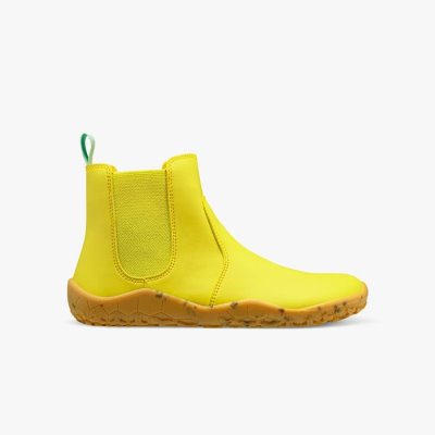 Vivobarefoot Juniors Fulham Rubber II Sneakers Yellow | Vivobarefoot JHC256317